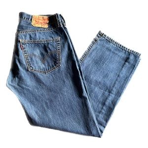 Levi’s 501® ORIGINAL FIT Button Fly Regular Straight JEANS size W34 L30